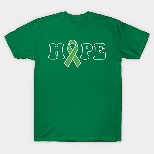 Mental Health Awareness Hope T-Shirt by mia_me